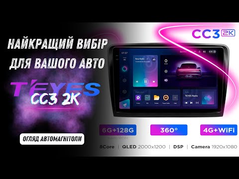 Видеобзор линейки штатных магнитол TeYes CC3 2k
