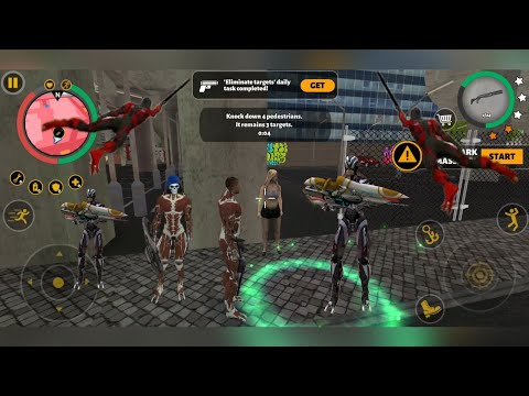 Rope Hero 3 Update I by Naxeex I New Vice City World Game | Android GamePlay