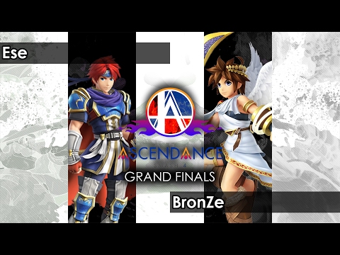 Smash 4: Ese (Roy) V BronZe (Pit/Mewtwo/Robin) - Ascendance 20 Tournament SSB4
