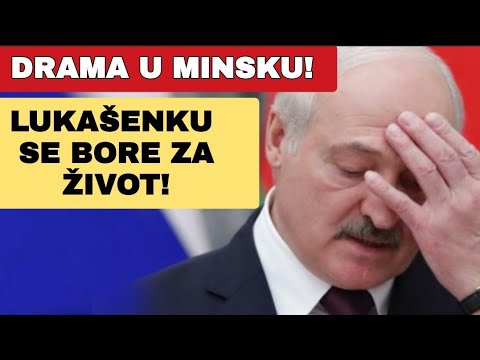 DRAMA U MINSKU! LUKAŠENKU SE BORE ZA ŽIVOT!