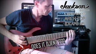 Video thumbnail for JACKSON X SERIES DINKY® ARCH TOP DKAF8 MS - 8 String Drop E (DJENT Demo) by GIUSEPPE ZAUPA Guitarist