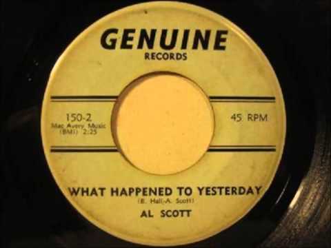 Al Scott .... What happened to yesterday. 1967.