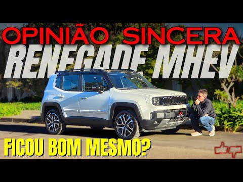 Jeep Renegade Híbrido 2027: Preço, CONSUMO, problemas, Vale a Pena? Como funciona, ficha técnica