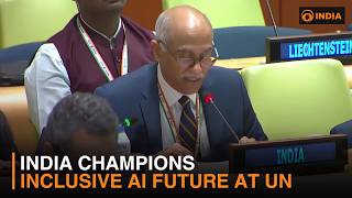 India champions Inclusive AI future ar UN & more news | DD India live | 7 AM IST
