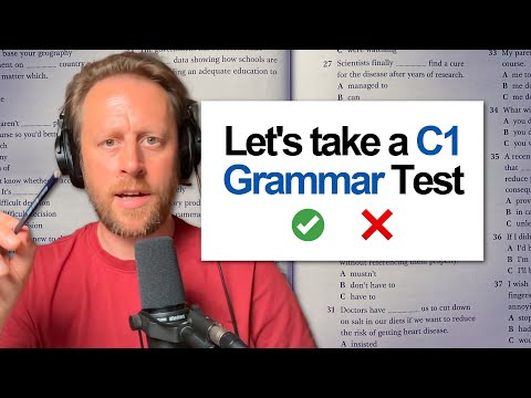 Let’s Take a C1 Grammar Test 📋 and critique it [949]