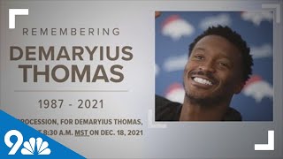WATCH: Demaryius Thomas procession, funeral