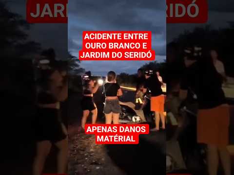 Acidente em Ouro Branco-RN