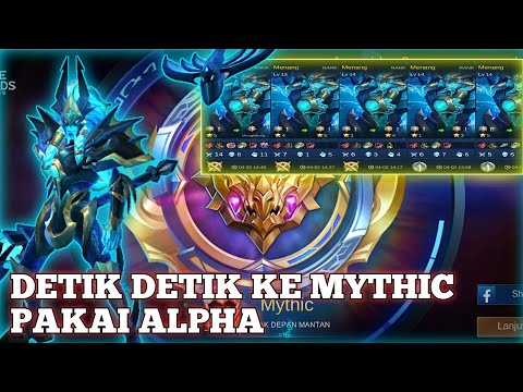 BEST BUILD ALPHA SEASON 20 CARA MUDAH NAIK KE MYTHIC MOBILE LEGENDS