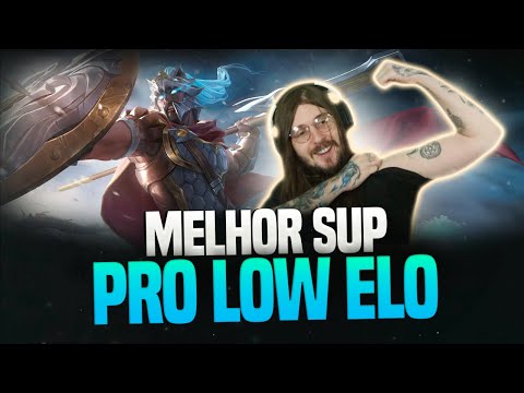 O SUPORTE MAIS ROUBADO PRO PRATA! LEAGUE OF LEGENDS!