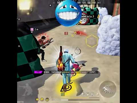 UMP JUMP SHOT IS💀 #freefire