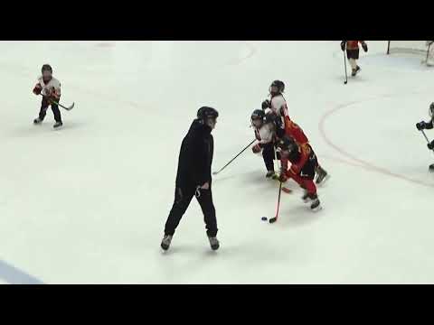 KOOVEE Punainen - HC Nokia Valkoinen, U8 peli, Tesoma 25.3.2023