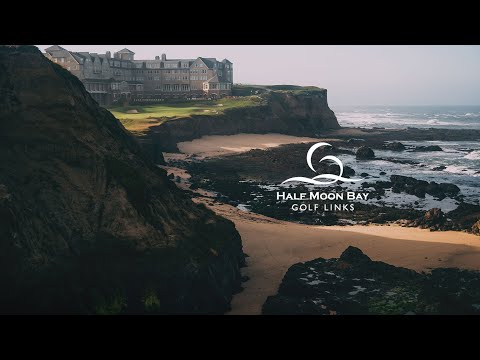 Visão geral dos links de golfe de Half Moon Bay