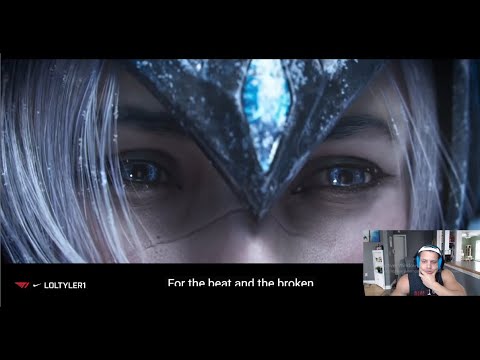 Tyler 1 reacts again on the new league of legends cinematic 2022