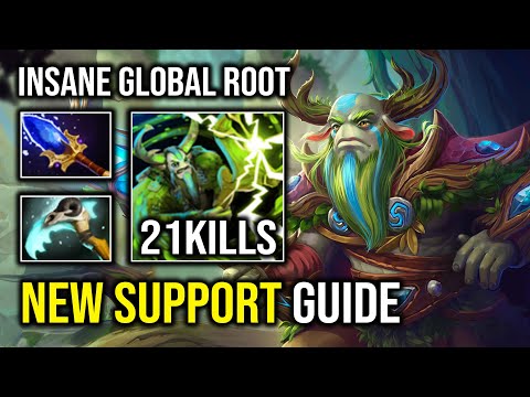 How to Play NP as a Support 100% Global Root TP Gank Everywhere Dota 2