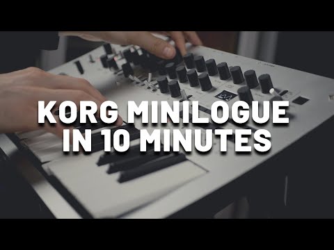 Korg Minilogue Sound Demo (in under 10 minutes)