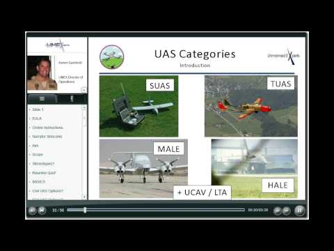 Unmanned Aircraft Systems - A Lecture on UAS Basics by Unmanned Experts