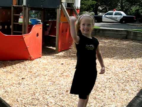 Alexandra's Captain Jack impersonation