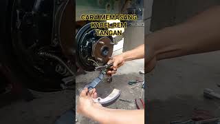Download lagu CARA MEMASANG KABEL REM TANGAN MOBIL YANG BENAR@trisnomechanic6985 #shots #virals mp3
