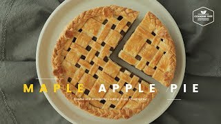 메이플 애플파이 만들기🍎 사과 타르트 : Maple apple pie Recipe - Cooking tree 쿠킹트리*Cooking ASMR