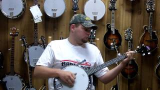 Banjo.com video: demo of a new Liberty 100 5 String Banjo