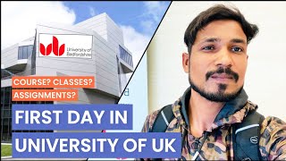 My First day in University of Bedfordshire 🇬🇧 । UK Education System । Rohit Kamboj Tracker