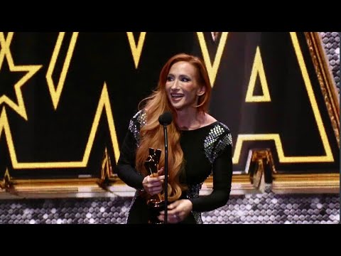 Milf performer of the year award wining moment XBIZ awards 2026