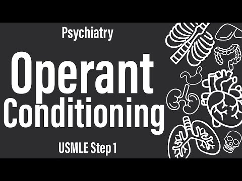 Operant Conditioning (Psychiatry) - USMLE Step 1