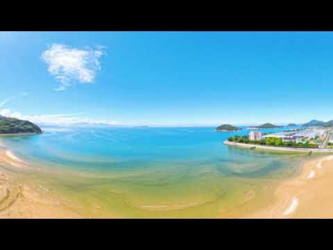 【8K360°VR】香川県　父母ヶ浜（西讃地域／三豊市）《香川県》