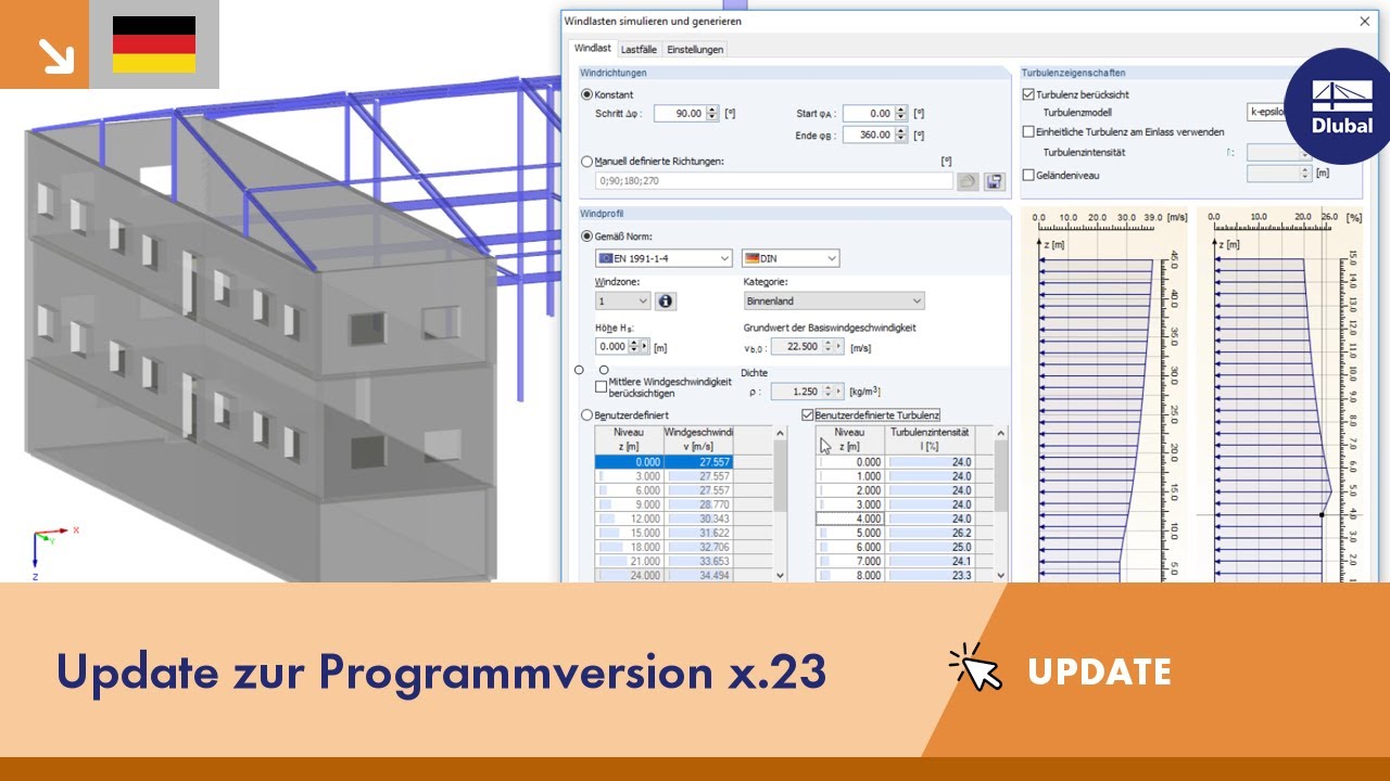 UPD 001 | Update zur Programmversion x.23