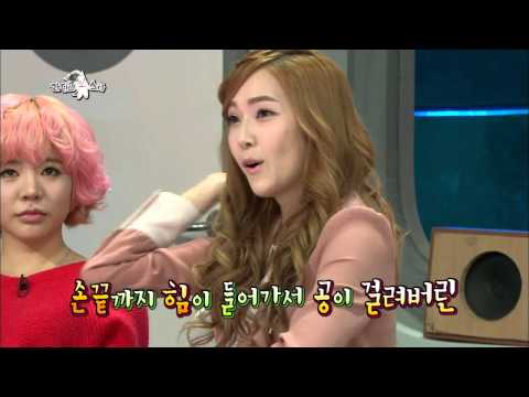 【TVPP】Jessica(SNSD) - Funny opening ceremony, 제시카(소녀시대) - 제시카의 국내 최초 패대기 시구 @ Radio Star