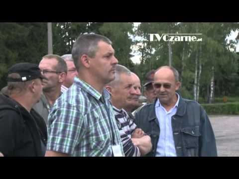 Apel żołnierzy rezerwy 28. Saskiego Pułku Czołgów Średnich w Czarnem - 27 czerwca 2014 r.