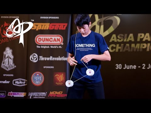 Hajime Miura (JP): 4A Division Finals - Asia Pacific Yo-yo Championships 2017