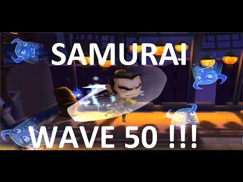 Samurai vs Zombies defense 2 - Wave 50 , with SAMURAI