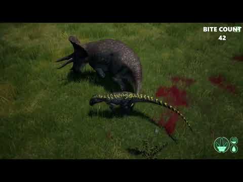 OVER CONFIDENT TRIKE gets CHOMPED by SOLO UTAH - Utah vs Trike 1v1 - The Isle Legacy - (River Den)
