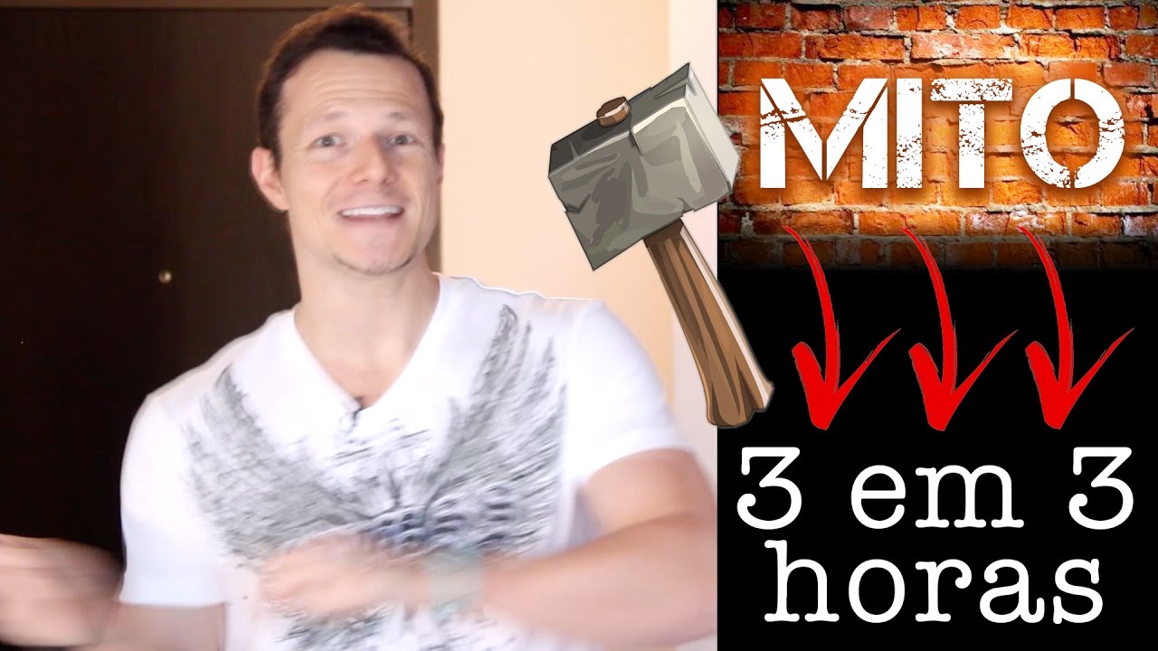 Comer De 3 em 3 Horas? Quebrando o MITO!