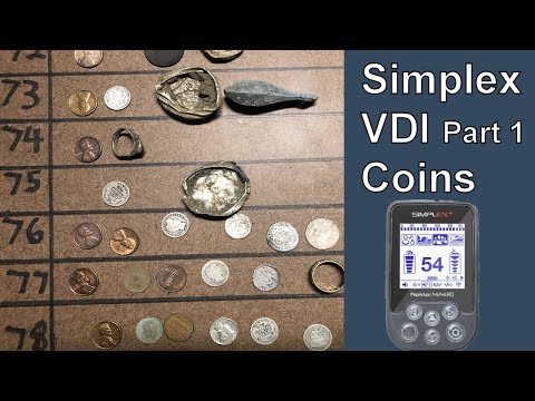 , title : 'Nokta Makro Simplex Target ID VDI Bible Part 1: American Coins'