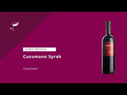 Cusumano Syrah (English)