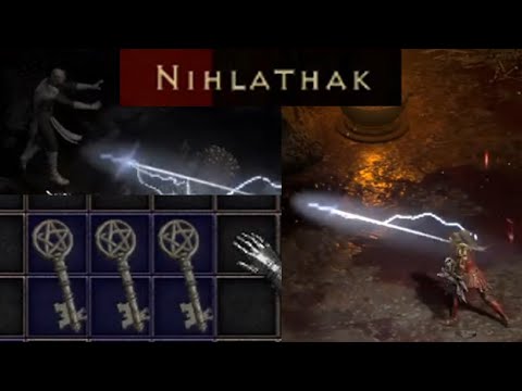 How to farm Nihlathak FAST - Find & defeat him in Seconds every time!