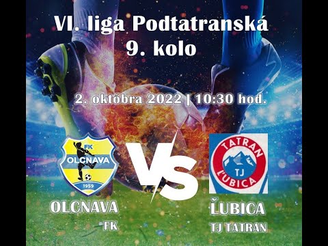 FK Olcnava - TJ Tatran Ľubica