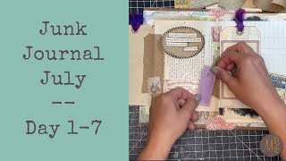 Junk Journal July: Week 1 Prompts - Get Inspired!