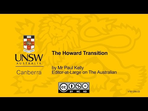 The Howard Transition by Mr Paul Kelly