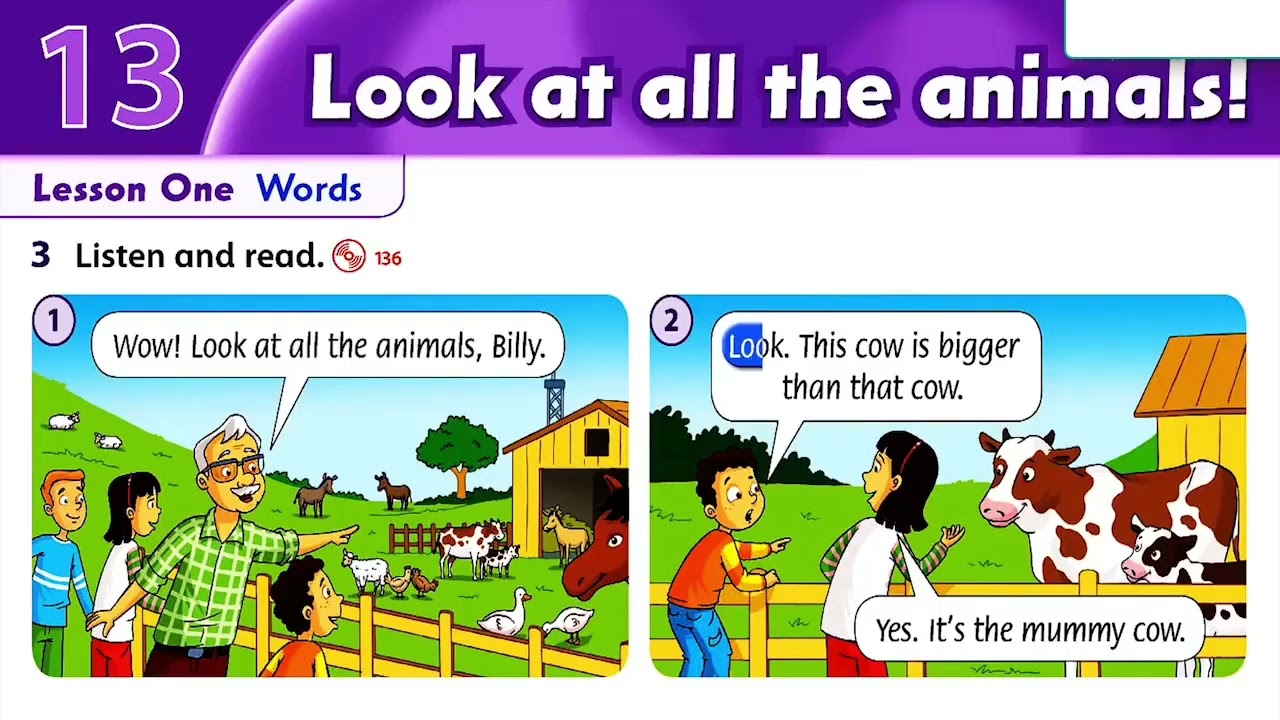 视频 Family and friends 2 Unit 13 words-story 跟读练习 - ShadowingEnglish