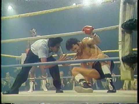 Frank Stallone fighting Mr.T in Rocky III Behind The Scenes