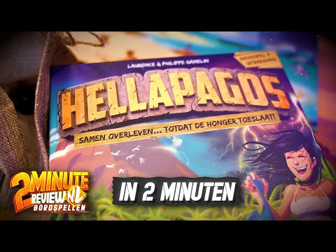 Hellapagos in 2 minuten - Bordspel 2 Minute Review NL