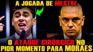 #1 A JOGADA DE MESTRE! NIKOLAS ESCOLHE O MOMENTO CERTO E LANÇA ATAQUE CIRÚRGICO CONTRA MORAES!