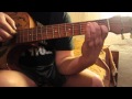 разбор грустной мелодии на гитаре часть 1(для начинающих гитаристов) 