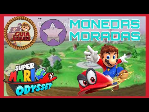 🌛Monedas Moradas del Reino champiñón/Super Mario Odyssey🌜