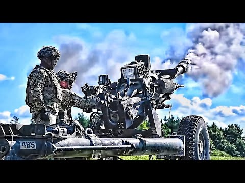 M119A3 Howitzer 105mm Artillery Fire Mission