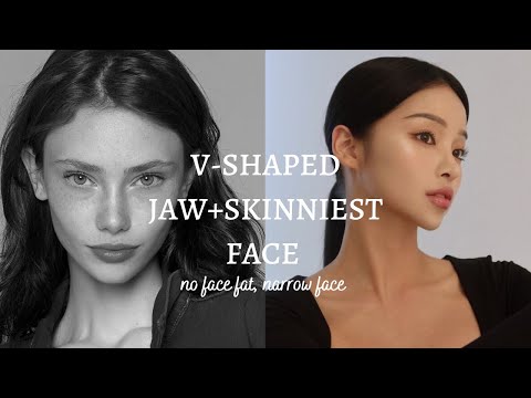 TINY V-SHAPED FACE + NO FACE FAT in one listen (extremely powerful ⚠️)
