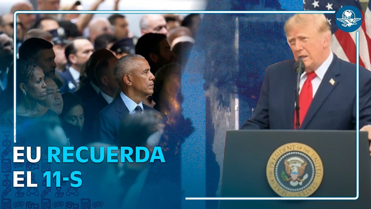En conmemoración por el 11-S, Trump se lanza contra Irán